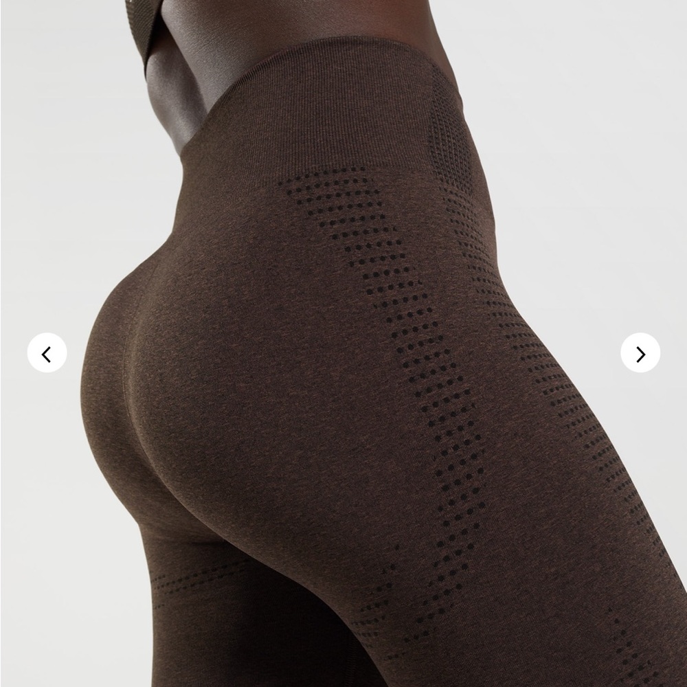 Gymshark brown seamless leggings